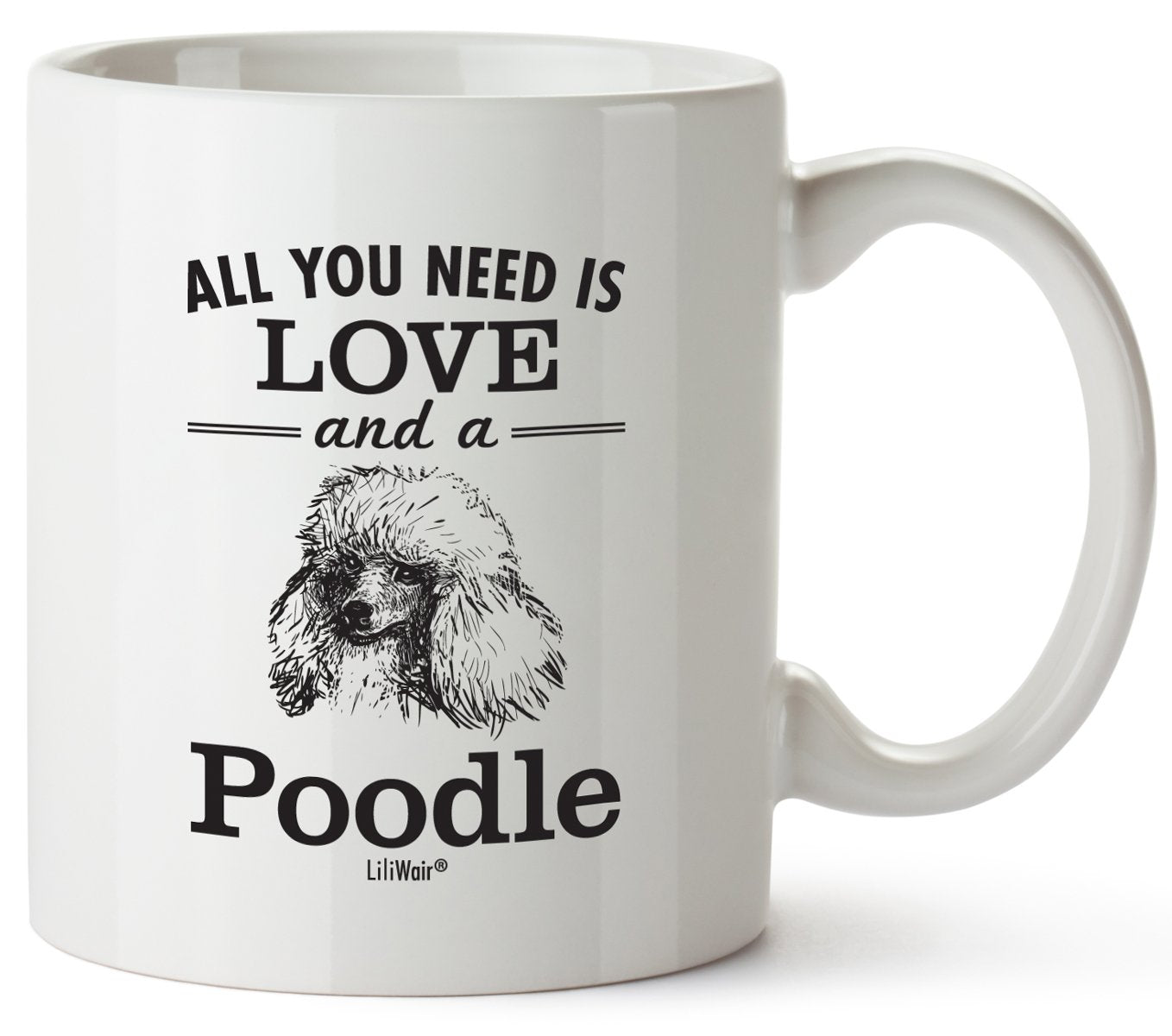 Poodle Mom Gifts Mug For Christmas Women Men Dad Decor Lover Decorations Stuff I Love Poodle Coffee Accessories Talking Art Appa