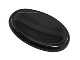 Black Agate Worry Stone Crystals and Healing Stones - Worry Stones for Stress Relief Gifts - Piedra Crystal Fidget for Meditatio