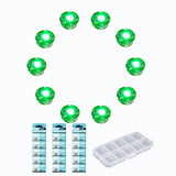 BTBEMO 10PCS Colorful High Brightness Mini LED Lihgts for Model Display (Green)