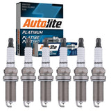 6 pc Autolite Platinum Spark Plugs compatible with Nissan Pathfinder 3.5L 4.0L V6 2001-2012