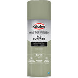 Glidden Master Finish 12 oz. Satin Green Sage Interior/Exterior All Surface Spray Paint and Primer