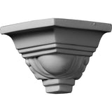 Ekena Millwork MOC02X02EG Outside Corner Moulding (matches moulding MLD02X02X03EG), 2 1/8P x 2 1/8H, Primed