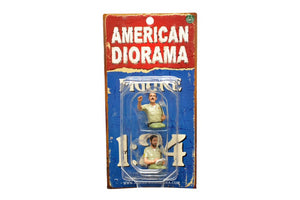 Seated Sheriff Officers 2 Piece Figure Set For 1:18 Models By American Diorama 23831