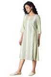 W For Woman Laurel Green A-Line Kurta_22Few17332-312251_L