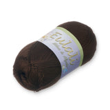 EULALI [100grs] by Omega Bright 100% Mercerized Egyptian Cotton Thread Color: 28 Brown