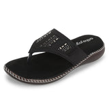 Ortho Joy Doctor Footwear For Women|| Fancy Footwear For Women || Orthopedic Women'S Fancy Slipper/Sandal For Women,Black,7,B0CTF9R3VQ