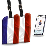 [Pack 2] Tag8 Netherlands Flag Smart Luggage Tag |Trendy Luggage Tag Id Identification | Suitcase Tag | Fashionable Digital Name