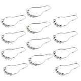 ATORSE 12X Shower Curtain Rings Drapery Hooks Bathroom Shower Curtain Hooks Style AHome & Garden|Bath|Shower Curtain Hooks