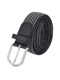 Rai Sahab MenS Stretchable Braided Belts For Men And Women Unisex Belt With Leather End Free Size