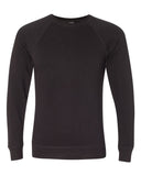 Independent Trading Co. Unisex Special Blend Raglan Sweatshirt - Black, M