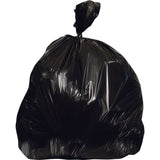 Heritage H8647HK LowDensity Can Liners, 56 gal, 0.7 mil, 43 x 47, Black, 100/Carton