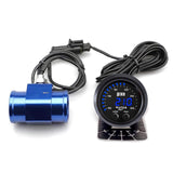 ZHSYMX Universal 52mm Water Temperature Gauge 100-300F(38-150C) Electronic Blue Digital LED DC12V/24V for Car Automotive with Jo