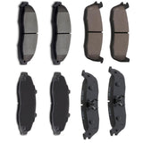 AUTOMUTO 8PCS Front & Rear Semi-Metallic Disc Brake Pads Set D879 D679 For Ford For F-150 1999-2003,For Lincoln Blackwood 2002