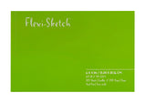 Flexi Sketch Blank Artist Journal, 4 x 6, Pear, 120 Sheets