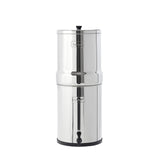 Imperial Berkey GravityFed Stainless Steel Countertop Water Filter System 4.5 Gallon with 2 Authentic Black Berkey Elements BB9