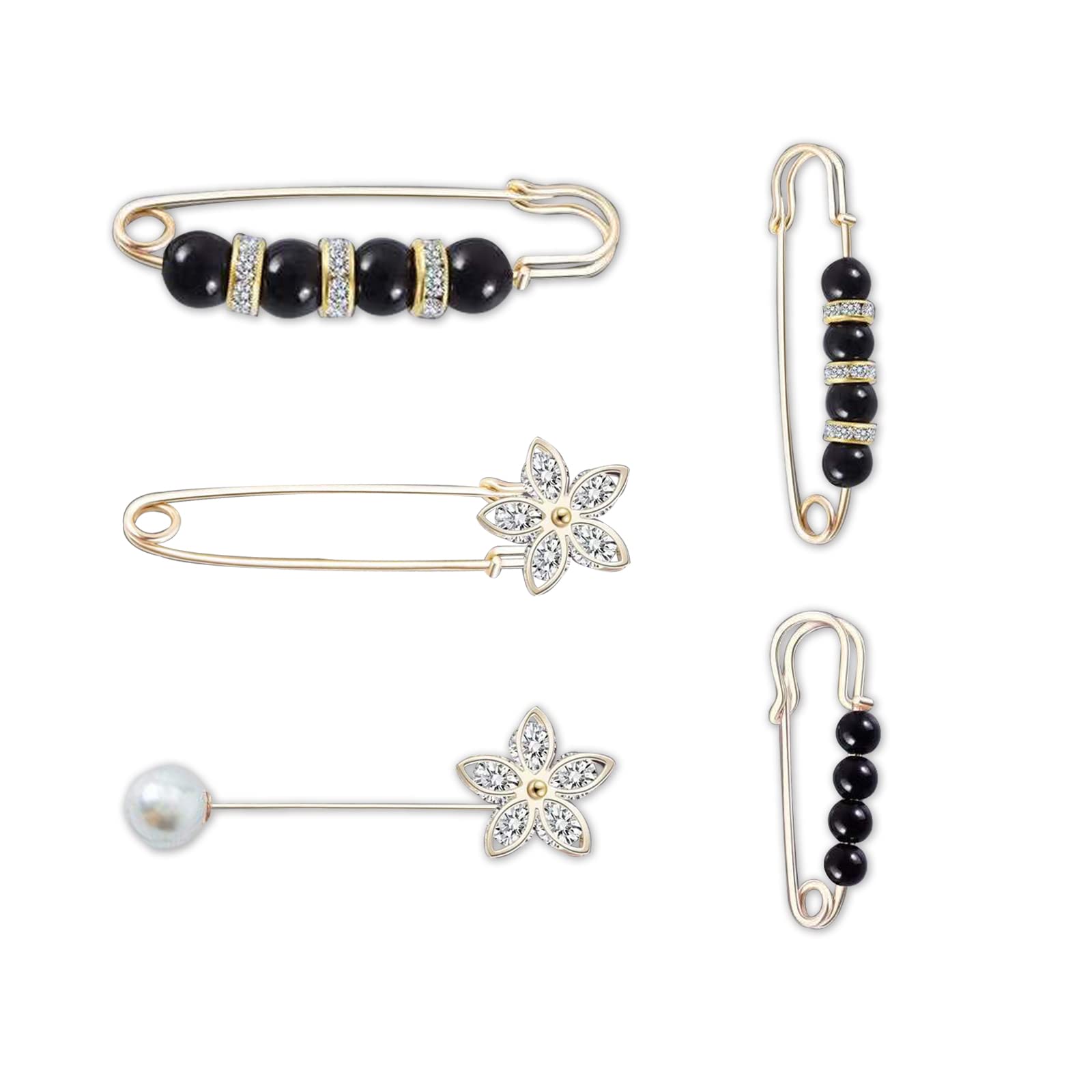 Fashion Pearl Brooch, Sweater Shawl Pearl Pin, Elegant and Fashionable, Enhance your Temperament, Suitable for a Variety of Occa