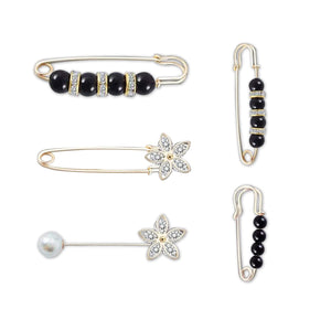 Fashion Pearl Brooch, Sweater Shawl Pearl Pin, Elegant and Fashionable, Enhance your Temperament, Suitable for a Variety of Occa