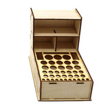 Paint Brush Holder Stand Cabinet for Modeling Tool Miniature Paint Set E| Tools, Supplies & Engines|Toys & Hobbies