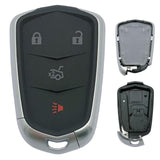 Replacement Key Fob Shell Case Fits for 2014-2019 Cadillac Escalade CTS SRX XT5 ATS STS CT6 Keyless Entry Remote Control 4 Butto