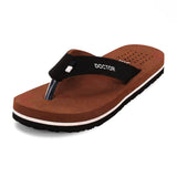 Ortho Joy Extra Soft Doctor Ortho Slippers For Men,Tan,6,B0DJ3143VS