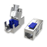 LINKUP - [GHMT & DSX8000 Certified] Cat8 Ethernet Cable Connector (2-Pack) RJ45 Metal Tool Free Easy Termination Plug | for 2000