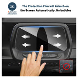 Ruiya Screen Protector for Chevy Camaro(SS, ZL,1LS, LT, LT1) 2016-2024 Chevy Camaro Accessories 9HD Tempered Glass Compatible wi