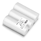 [2024 New] 11 x 50 3 Rolls, Vacuum Sealer Rolls Bags for Food, Great for Food Storage, Sous Vide and Meal Prep, Wevac Lite