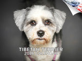 2025 2026 Tibetan Terrier Calendar - Dog Breed Monthly Wall Calendar - 12 x 18 Open - Thick No-Bleed Paper - Giftable - Academic