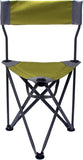 Travel Chair Ultimate Slacker, Quick Folding Tripod Stool with Backrest, Fishing Camping Hiking Chair with Carry Strap, Polyeste