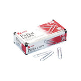 Acco Jumbo Paper Clips, Smooth, 100 Per Pack