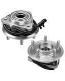 ECCPP Wheel Bearing and Hub Assembly for Dodge and for Jeep Professional Grade Wheel Hub Bearing 5 Lugs W/ABS (513270x2)