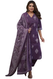 Gosriki Women'S Rayon Viscose Straight Printed Kurta With Pant & Dupatta (Kanisha Purple-Gs_Xxl_Purple_Xx-Large),Purple,2,B0F8ZWQQHP