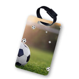 Funcart Soccer Theme Luggage Tag