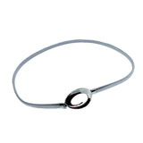 Romp Fashion Elastic Silver Buckle Stretchable Waist Belt For Women