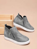 Shoetopia Casual Comfotable Smart Casual Grey Boots For Women & Girls /Uk4,Grey,4,B0BYP6BCTB