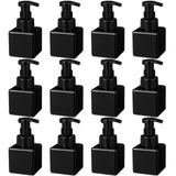 Domensi 12 Pcs Foam Pump Bottle Foaming Soap Dispenser Empty Travel Foaming Dispenser 8.5 oz Refillable Hand Soap Plastic Pump B