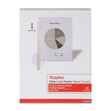 Staples 138289 SlideGrip Report Covers 50/Pack (10505Cc)