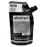Sennelier Abstract Innovative Acrylic Artist Paint Pouch 120ML (029 Iridescent Silver)