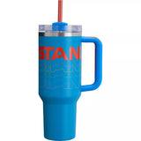 STANLEY Quencher H2.0 FlowState Stainless Steel Vacuum Insulated Tumbler with Lid and Straw for Water, Iced Tea or Coffee (Azure