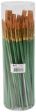 Brush Tf Optimum Golden Taklon Lh Canister Set Of 72