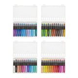 KINGART 58048 GEL STICK Set, Artist Pigment Crayons, 48 Unique Colors, Water Soluble, Creamy, and Odorless, Use on Paper, Wood,