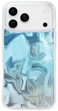 SCORPIFY for iPhone 17 Pro Case [Compatible with MagSafe] with Blue Celestial Ripples and Wave Texture, Cute Magnetic Phone Cove