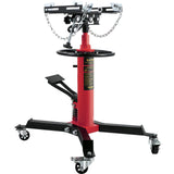 VEVOR Transmission Jack,3/5 Ton/1660 lbs Capacity Hydraulic Telescopic Transmission Jack, 2-Stage Floor Jack Stand with Foot Ped