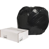 Nature Saver Black LowDensity Recycled Can Liners Trash Bag, Extra Large