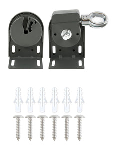 Sunshade Replacement Accessories, Metal Ring Installation Bracket, Universal for Coolaroo External Roller Blinds, Sunshade Curta