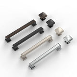 Amerdeco 10 Pack Polished Chrome Cabinet Pulls 5 Inch(128Mm) Hole Center Cabinet Hardware Kitchen Cabinet Handles For Bathroom D