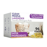 The Clean People Laundry Detergent Pods - Hypoallergenic Laundry Pods - Ultra Concentrated, Recyclable Packaging, Stain Fighting
