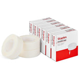 Staples Invisible Tape, 3/4 x 1296, 1 Core, 6 Pack