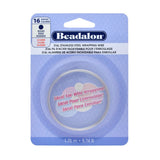 Beadalon 180S016 316L Stainless Steel Wrapping Wire, 16Gauge, Round