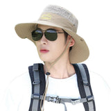 Frackson Beige Travellero Round Hat Sun Visor Hats For Men Uv Protection Wide Brim Summer Cap For Boy Hat Uv Protection Breathab